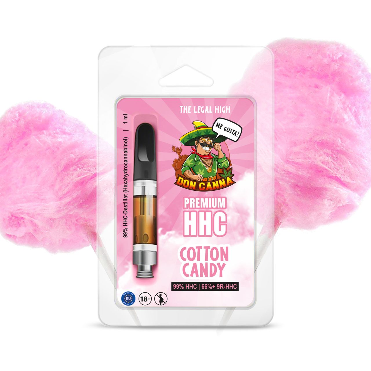 Premium HHC Cotton Candy · 1 ml Image 1
