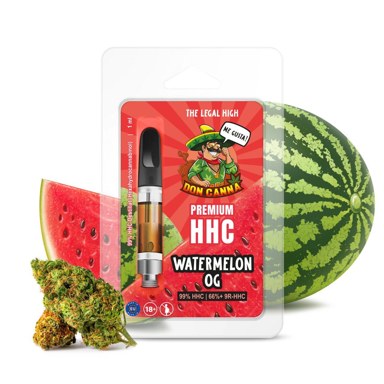 Don Canna HHC Watermelon OG 1ml · HANFOSAN