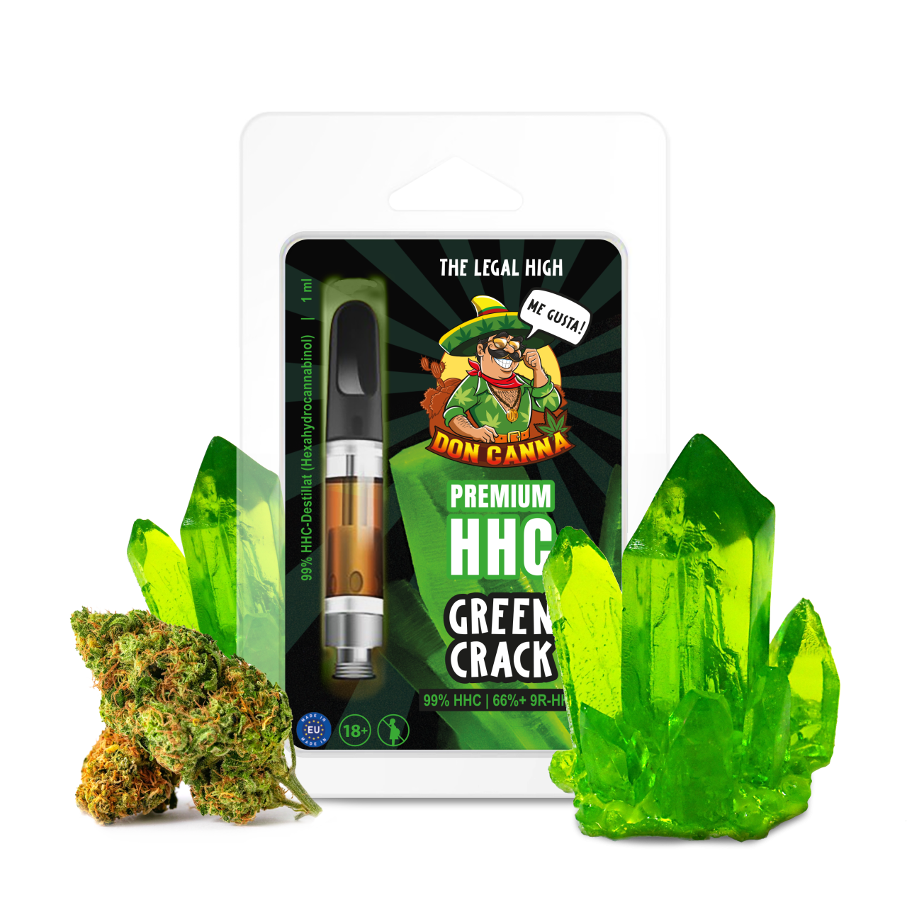 Premium HHC Green Crack · 1 ml Image 1